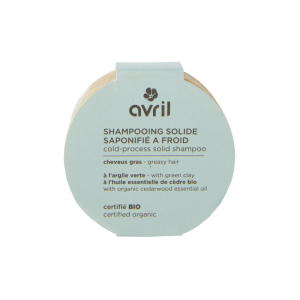 Shampoo solido bio saponificato a freddo capelli grassi - Avril