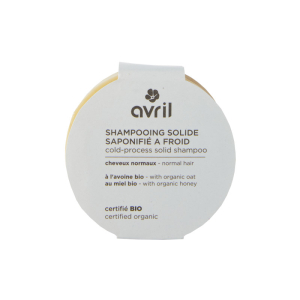 Shampoo solido bio saponificato a freddo capelli normali - Avril