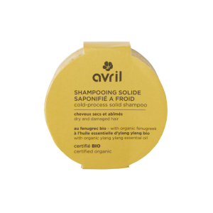 Shampoo solido bio saponificato a freddo capelli secchi e sfibrati - Avril