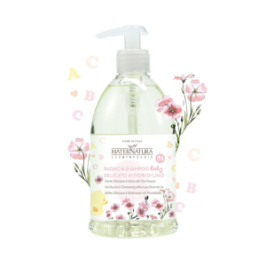 Bagno & Shampoo Delicato ai Fiori di Lino - Maternatura